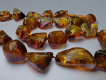 Load image into Gallery viewer, Statement  Amber Necklace
