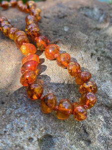 Cognac Amber Necklace