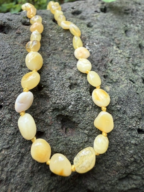 Butterscotch Amber Necklace – genuine Baltic amber – Amber House