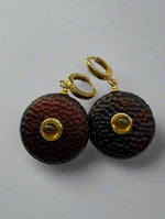 Load image into Gallery viewer, Artisan Amber Earrings
