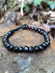 Men's Adjustable Amber Bracelet  ( Bundle of 3)