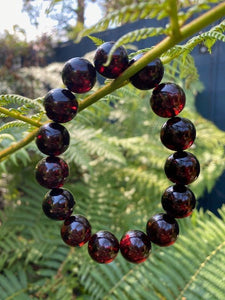 Cherry Amber Men's Bracelet