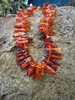 Load image into Gallery viewer, Cognac Amber necklace
