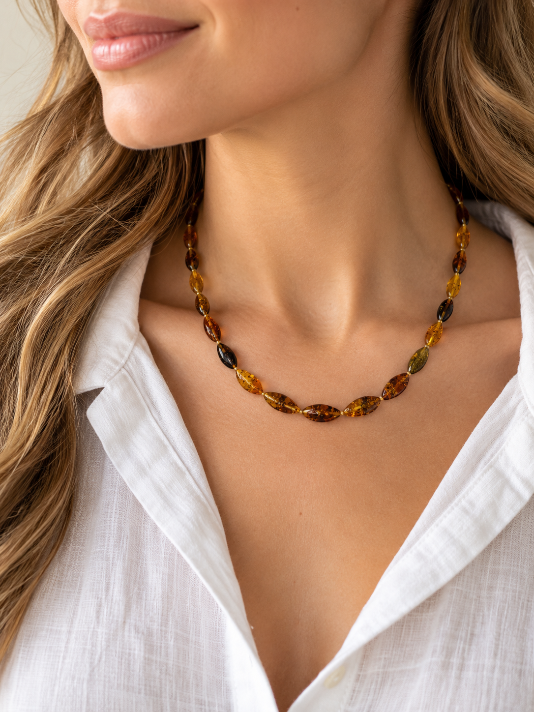 Classy Amber Necklace