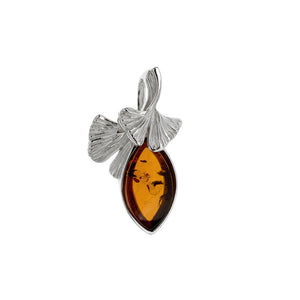 Gingo Amber pendant