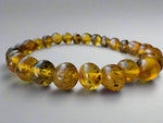 Load image into Gallery viewer, Green Amber Bracelet
