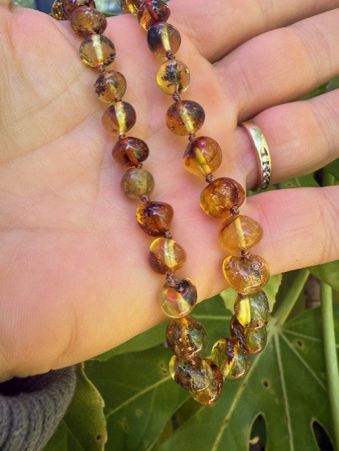 Inner Power Amber Necklace