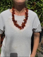Load image into Gallery viewer, The Cognac Dynasty Amber Necklace
