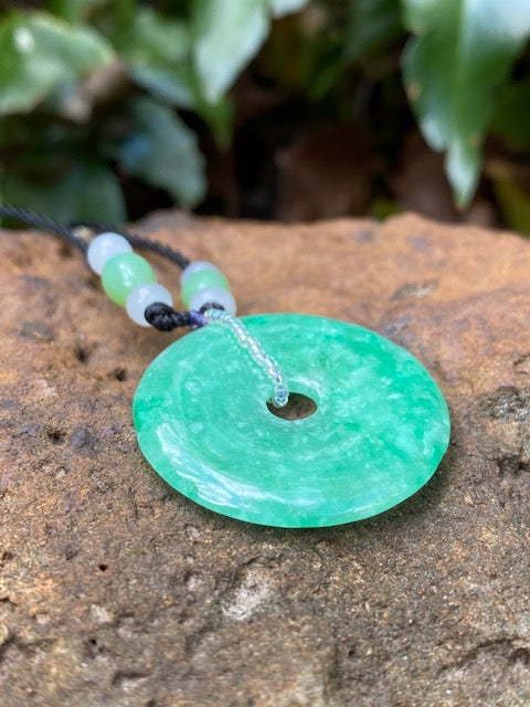 Jade Donut pendant