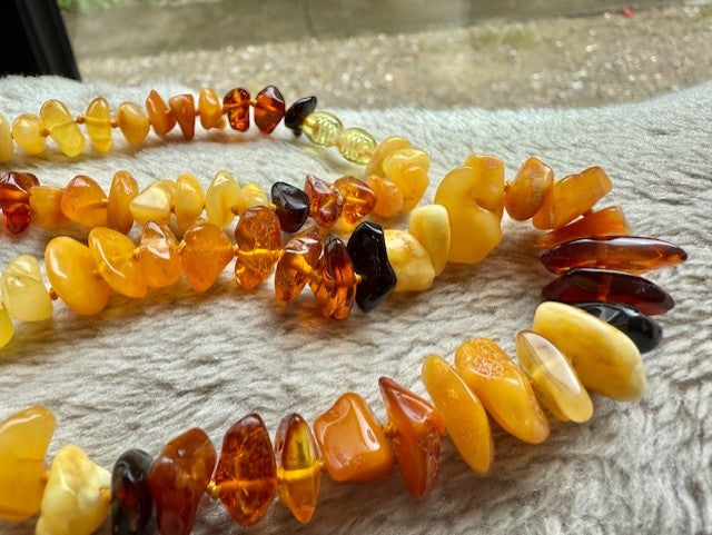 Sun & Earth Long Amber Strand