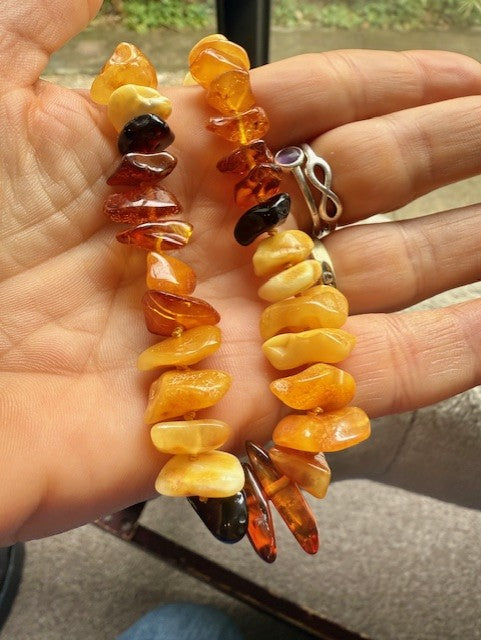 Sun & Earth Long Amber Strand