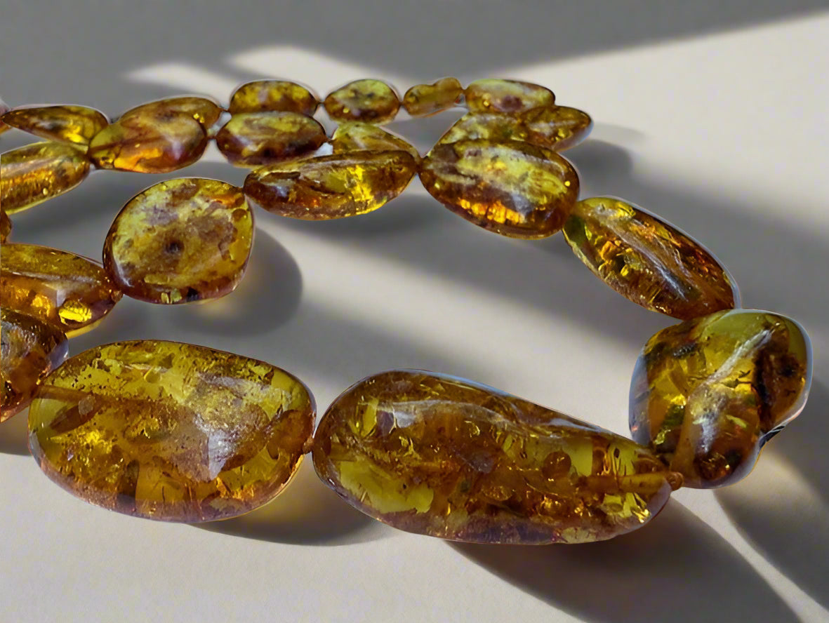Cognac Amber NECKLACE