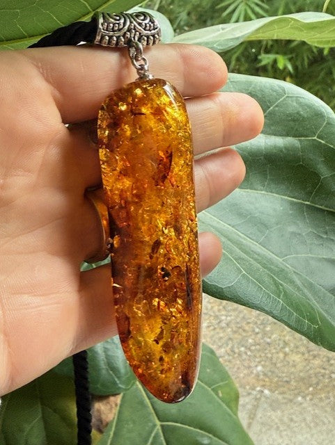 Amber Men's Pendant