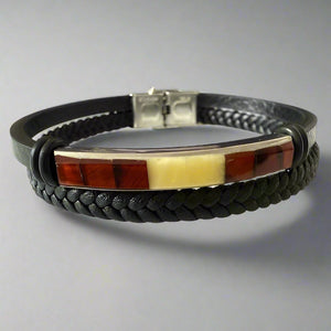 Power Amber Men's Bracelet