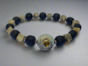 Men’s Amber Bracelet – Raw Strength, Natural Charm