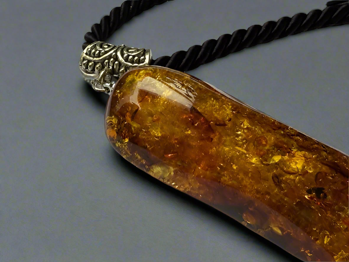 Amber Men's Pendant