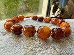 Load image into Gallery viewer, The Warmth of the Past: Men&#39;s Amber Bracelet

