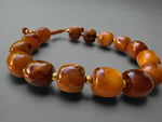 Load image into Gallery viewer, The Warmth of the Past: Men&#39;s Amber Bracelet
