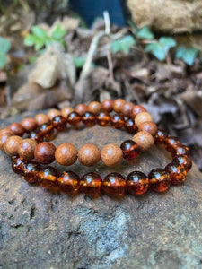 Calming Sand Wood Bracelet