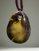 Load image into Gallery viewer, Men&#39;s Amber Stone Necklace
