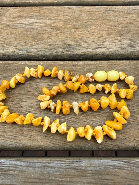 Kids Milky Amber necklaces {SALE}
