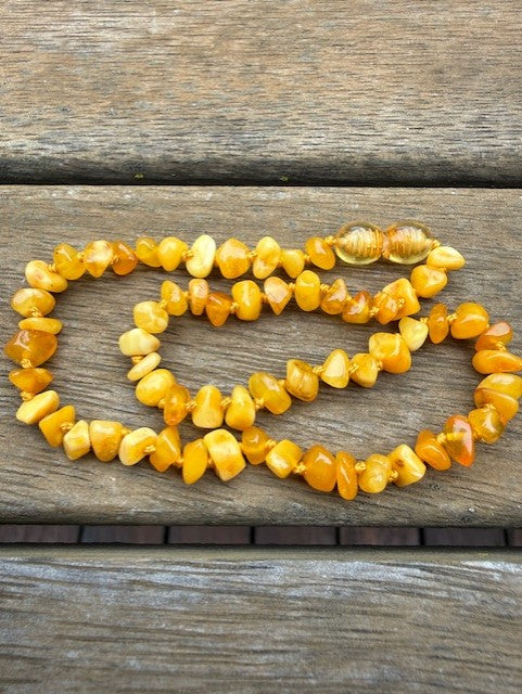 Baby  Mixed Amber  Necklace