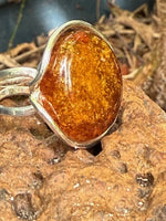 Load image into Gallery viewer, Cognac Amber ring

