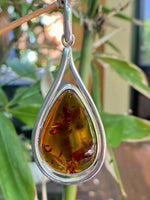 Load image into Gallery viewer, Statement Amber Pendant
