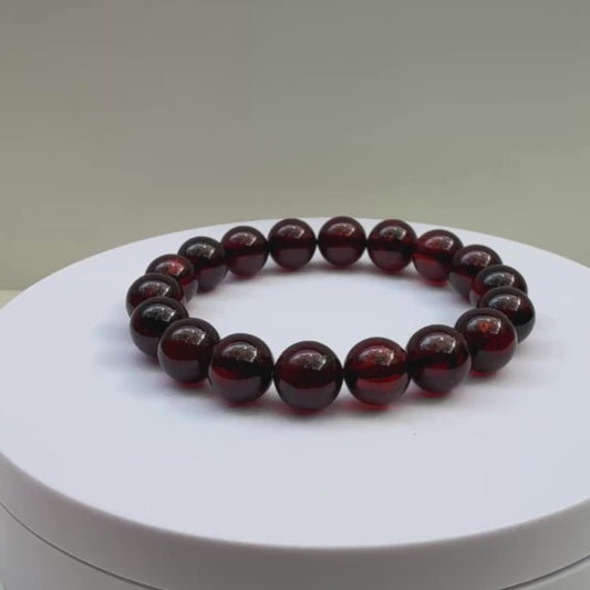 Cherry AMBER BRACELET 12 MM