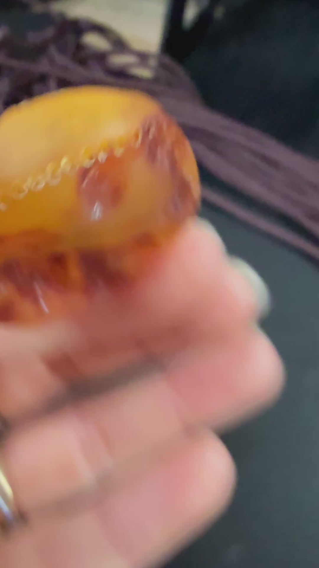 amber pendant video 