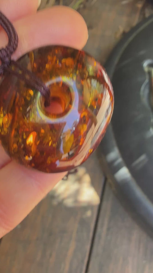 Stunning Amber Stone Necklace