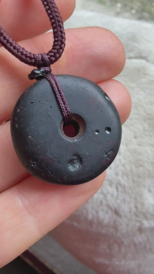 Natural Raw Amber Pendant – Organic Good Luck Charm