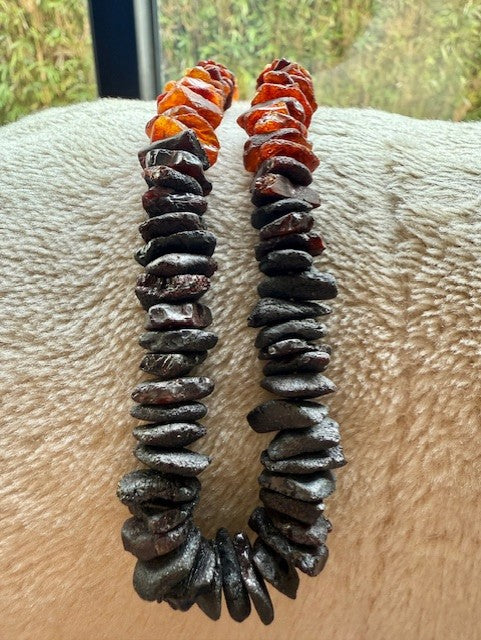 Raw Rainbow AMBER NECKLACE