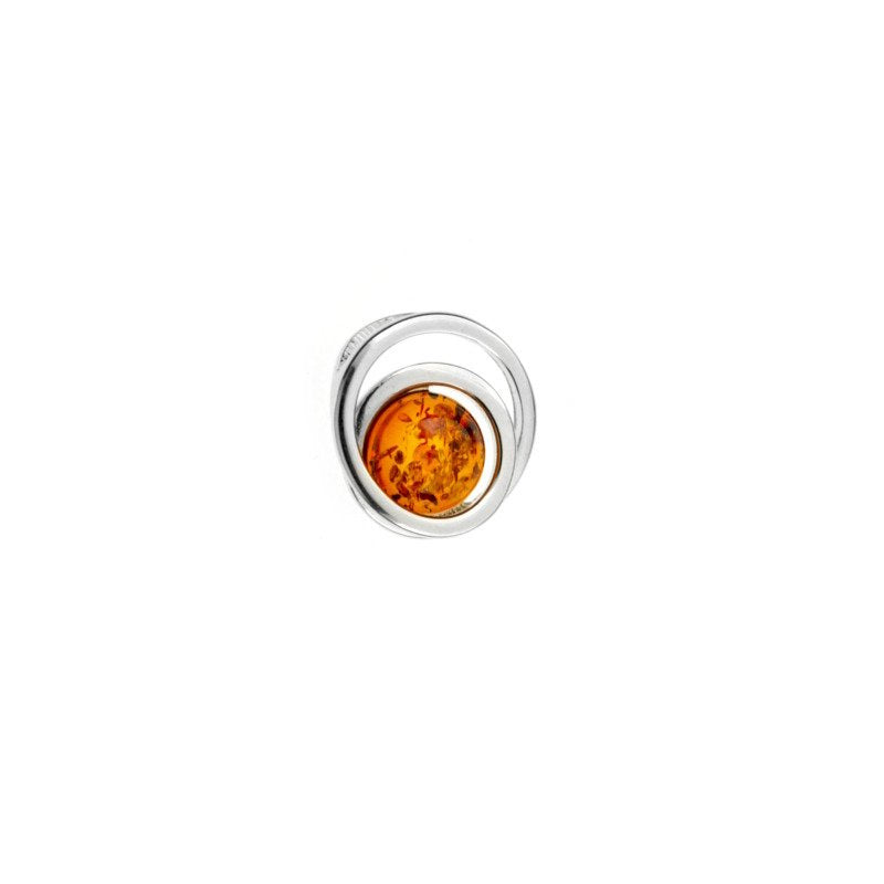 Petite amber pendant