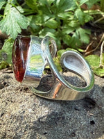 Load image into Gallery viewer, Modern Amber Ring
