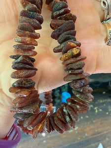 Raw Amber Necklace