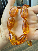 Load image into Gallery viewer, Cognac Amber NECKLACE
