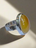 Load image into Gallery viewer, Milky Amber ring
