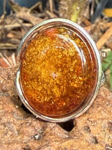 Cognac Amber ring
