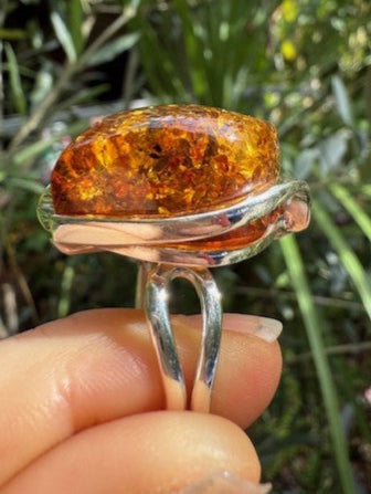 Honey Amber ring