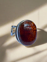 Load image into Gallery viewer, Cognac Amber - Ring
