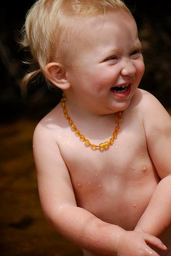 BAROQUE GOLDEN HONEY Bracelet / Necklace - Amber House 