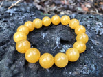 Load image into Gallery viewer, Yellow Amber Bracelet 16mm - Amber House 
