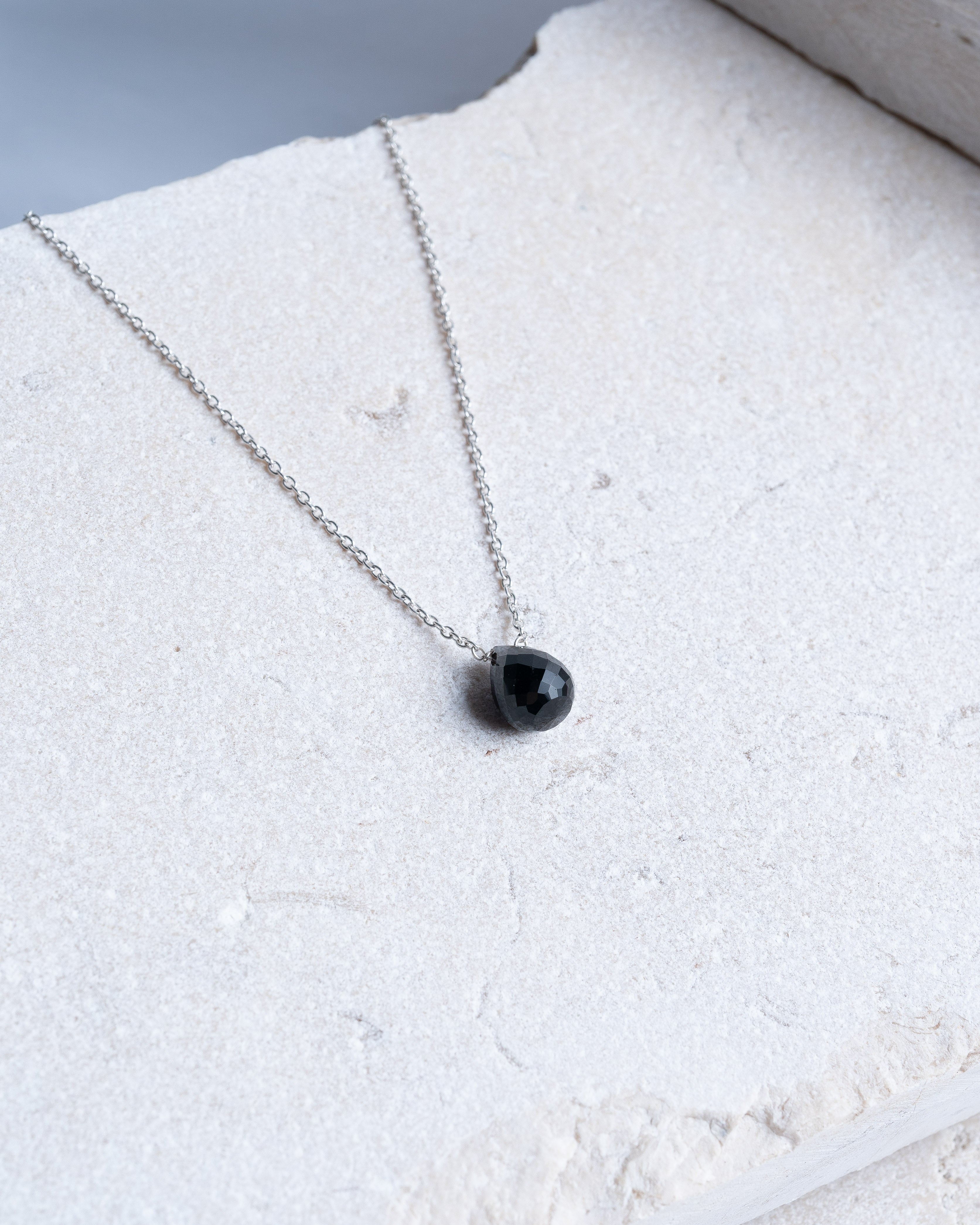 Black Onyx Necklace - Amber House 