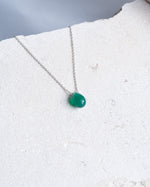 Load image into Gallery viewer, Green Onyx Necklace - Amber House 
