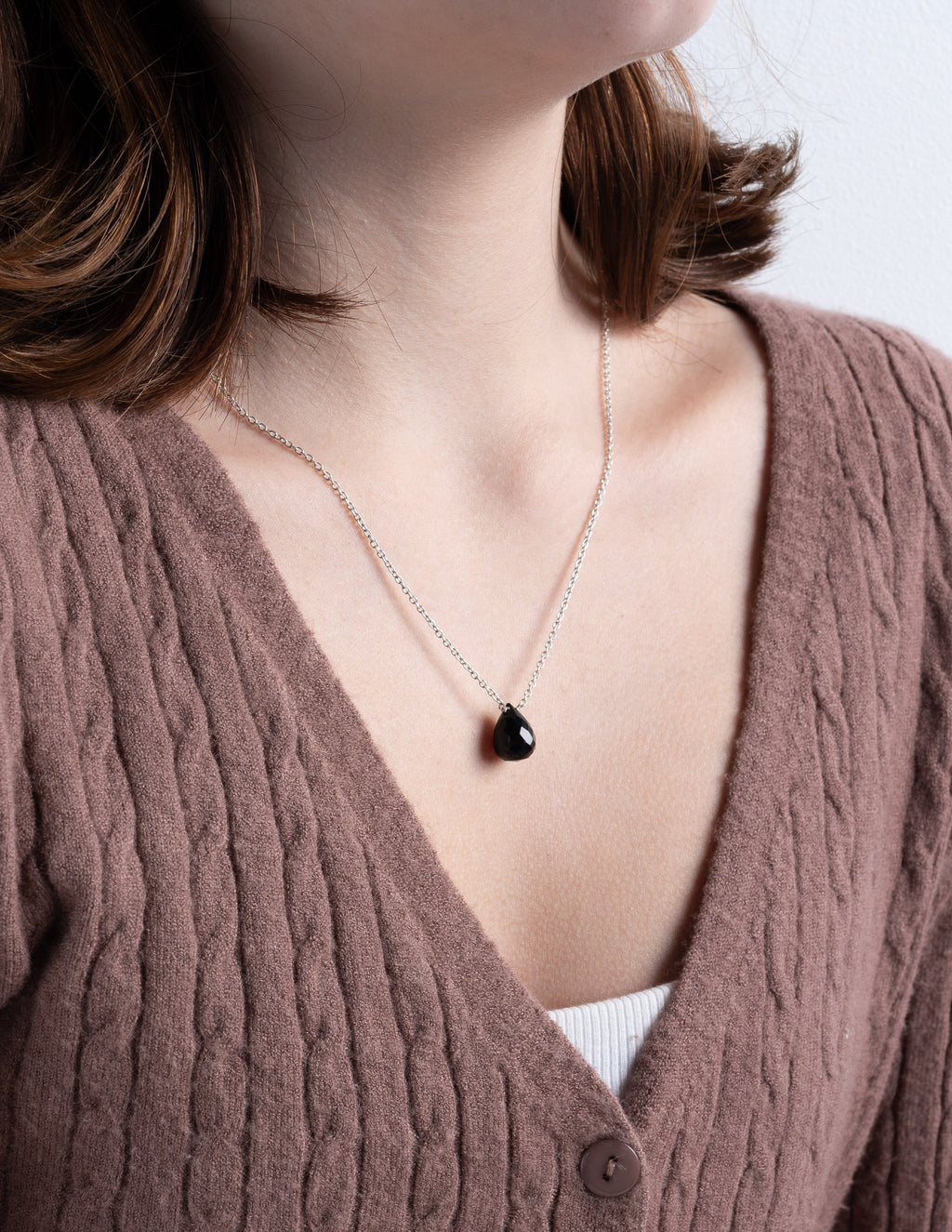 Black Onyx Necklace - Amber House 