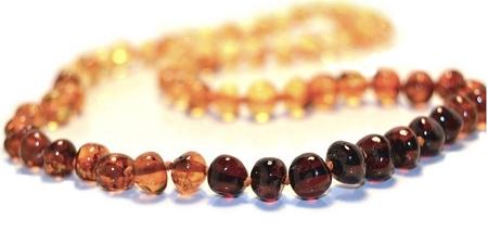Adult Rainbow  Amber Necklace - Amber House 