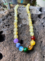 Load image into Gallery viewer, Raw Amber necklace for teething - Amber House 
