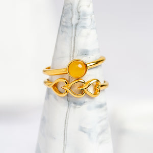 Love yourself ring - Amber House 