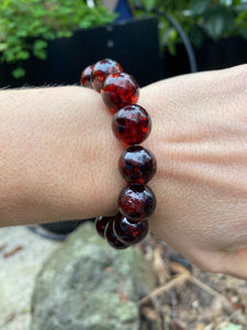 Cherry Amber Bracelet 16 mm - Amber House 